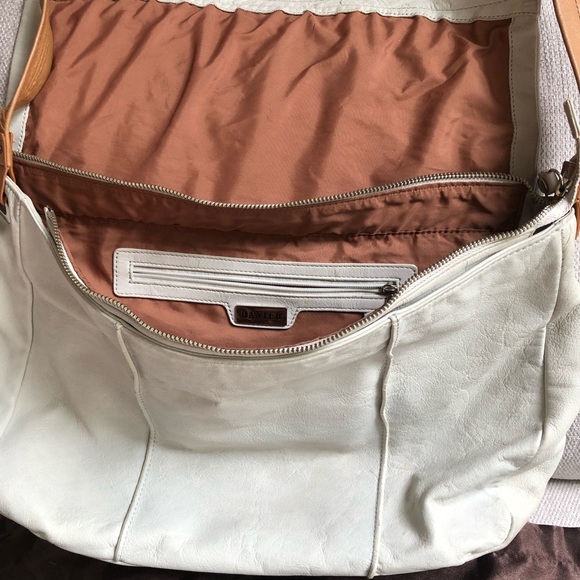 Danier Leather White and Beige Purse - Picture 3 of 4